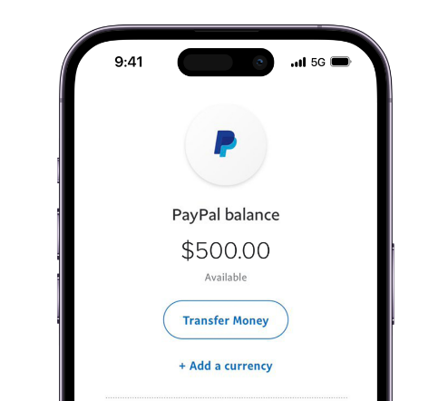 Pay Pal  Transfer $500